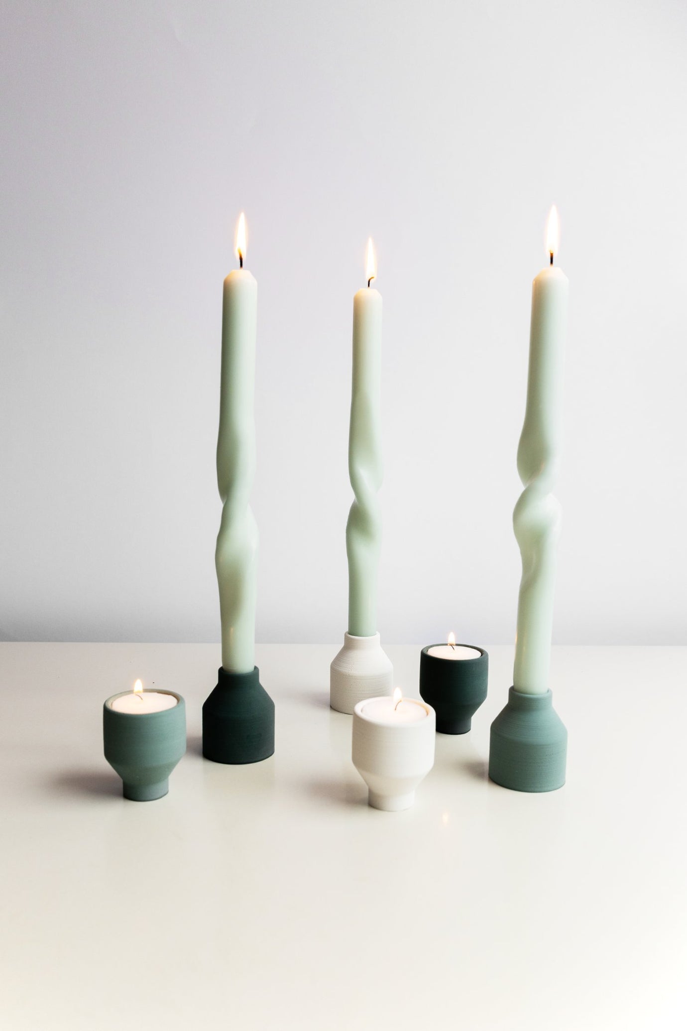Harry & Oliver candle holders