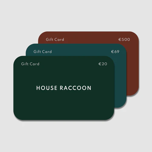 Gift Card House Raccoon