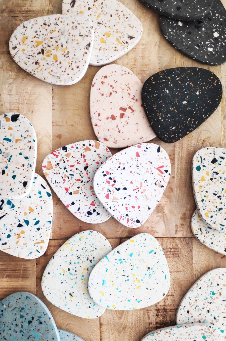 DIY Box Terrazzo Coasters Make your own terrazzo House