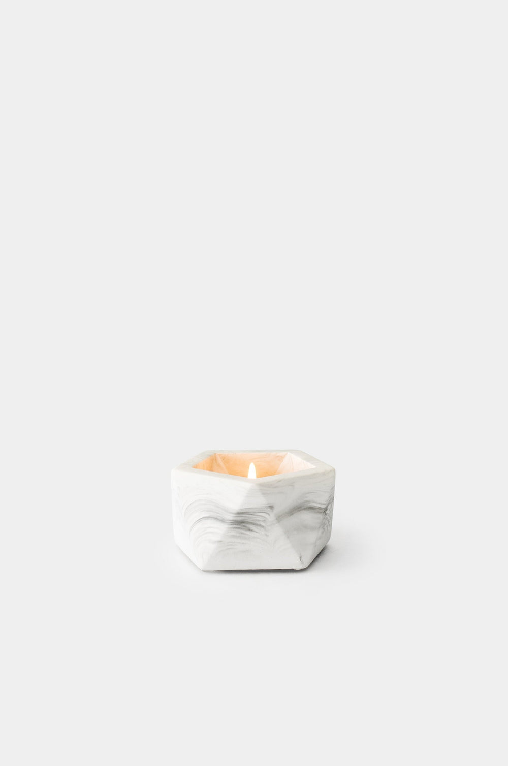 Tea Light Holder Vand Candle Holders House Raccoon White Marble 